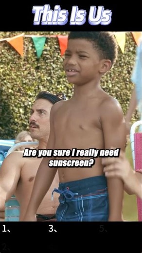 Does He Need Sunscreen?|This Is Us S01E04#shorts