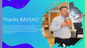 In our innaugural RCPS Roundup from Roanoke County Public Schools, find out why Hidden Valley Middle School and Glenvar High School each earned awards from RAYSAC (Roanoke Area Youth Substance Abuse Coalition) for their red ribbon week events. #rcpsroundup #redribbonweek #opportunityready | Roanoke Valley Television - RVTV