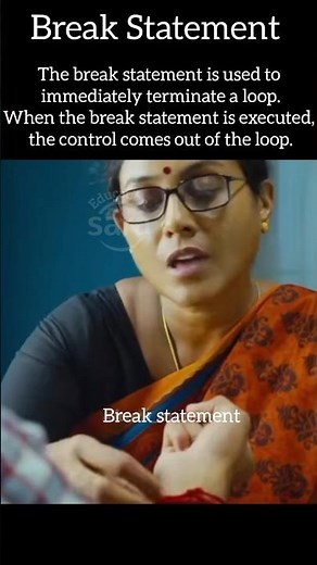Break statement explained ✨ #java #interviewprep #videos