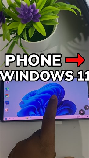Techy Jesse on Instagram: "Turn your phone into a Windows 11 or 10 experience. 1️⃣ Emulators – Apps like Wine, Limbo, Box86 and more let you simulate the Windows environment, search Youtube for tutorials. 2️⃣PC cloud services – There are paid apps that let you stream a full Windows PC 3️⃣TeamViewer – If you already have a Windows computer at home, install TeamViewer on both your PC and phone. You’ll be able to access and control your desktop from anywhere as long as it can access internet and po