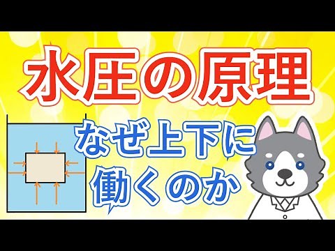 水圧の仕組みを理解しよう！【中3理科 物理】#1