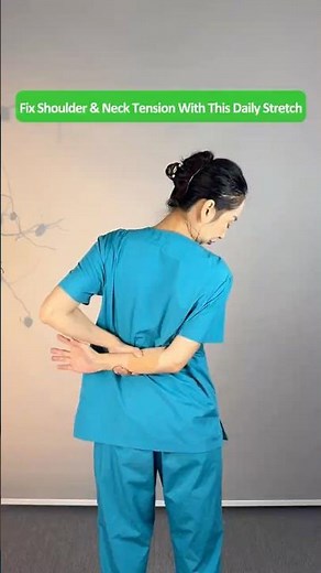 One Simple Stretch to Release Levator Scapulae Tension and Ease Neck Pain