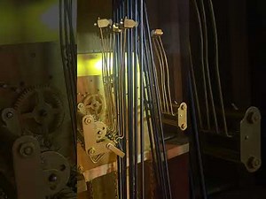 My Free Grandfather Clock project now equipped with a triple chime urgos UW32008 and hermle rods