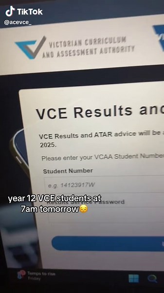Preparations for Year 12 VCE ATAR Results Tomorrow