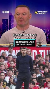 “It’s a low percentage of scoring.” Does Man Utd’s current setup make it more difficult for them to score? 👀 #ManchesterUnited #ManUtd #Carrick #WayneRooney #Strikers