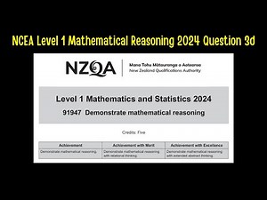 NCEA Level 1 Mathematical Reasoning 2024 Question 3d
