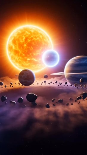 The Silent Universe on Instagram: "Alien star system 🔥 #spacetraveller #spacephotography #interstellar"