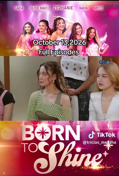 Disclaimer: All Rights belong to GMA Network.No copyright infringement is needed #borntoshine #gmanetwork #fouryou #nocopyrightinfringementintended