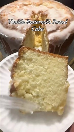 The Most Moist Vanilla Pound Cake You’ll Ever Bake! | Old School Pound Cake Recipe Made from Scratch