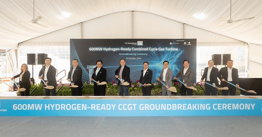 YTL PowerSeraya begins construction of 600MW hydrogen-ready power plant