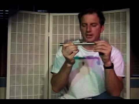 Flute Lesson - How To Play Your First Tone or Note