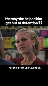 would you do the same? 😭 #10ThingsIHateAboutYou #JuliaStiles #HeathLedger