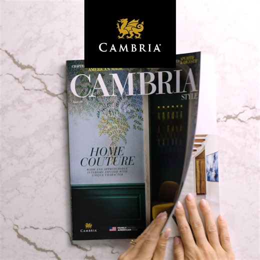 Discover Cambria Style—filled with bold and memorable moments from showstopping kitchens and artfully designed showers to quartz fireplaces and stunning quartz arches. | Cambria