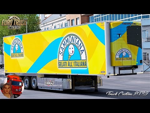 Euro Truck Simulator 2 (1.53) "Best Trailer" Chereau Megamod by Truck Custom ETS2 + DLC's & Mods