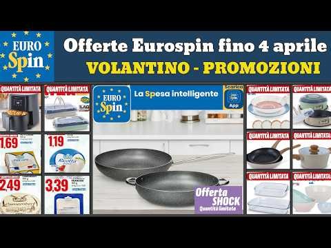 EUROSPIN flyer until April 4, 2026 ✅ Limited Quantity Offers 🔥 Home & Kitchen Promotions