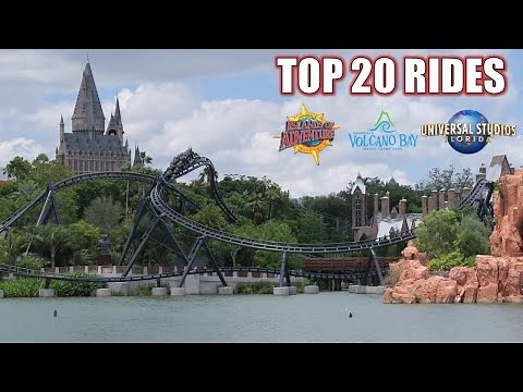 Top 20 Rides at Universal Orlando Resort | Best at Islands of Adventure, Volcano Bay, & Studios