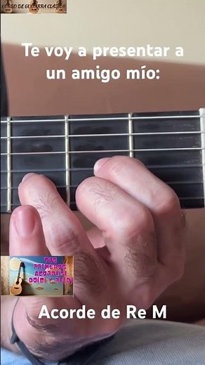 Short Acorde de Re Mayor #guitarra #aprende #clásica #guitar #cursodeguitarra #musica #desde0 #curso