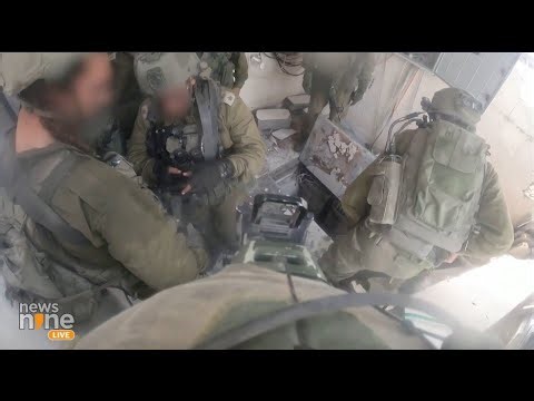 Unseen Footage: Israeli Army Uncovers Hamas Tunnel Operations Hub: Tunnels, Weapons & More Revealed