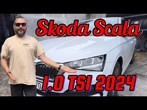 Skoda Scala 1.0Tsi 2024 mini test i wymiana oleju #subscribe