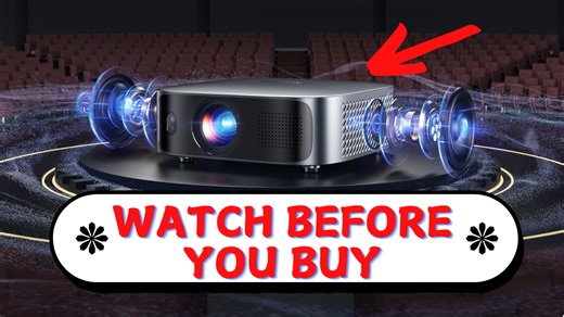 Watch Honest Review Of Projector 4K with WiFi and Bluetooth Short on Amazon Live