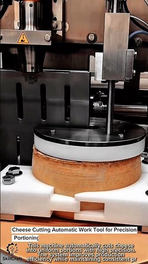 Cheese Cutting Automatic Work Tool for Precision Portioning #worktool