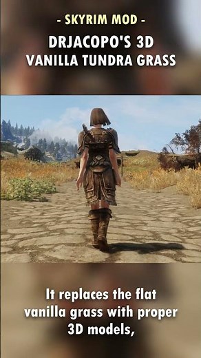 Skyrim’s Tundra Grass FINALLY Looks 3D! 🌿