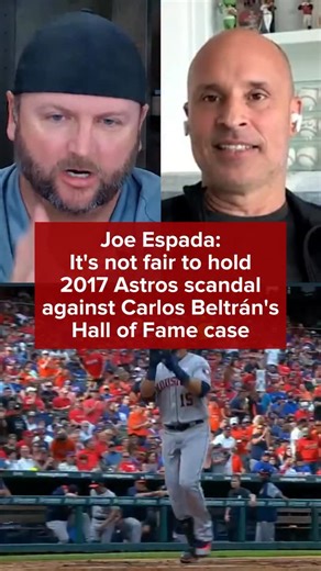 Joe Espada says it's not fair to hold the 2017 Astros scandal against Carlos Beltrán's Hall of Fame case. | Foul Territory