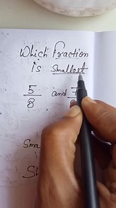 1.4K views · 4.7K reactions | Which fraction is smallest ? 樂 #science #education #Students #StarsEverywhere #generalknowledge | Prasann Priyadarshi | Facebook