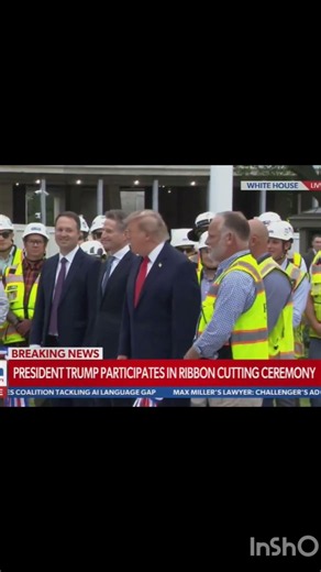 Trump is holding an event at the White House right now but there's no audio Sound.