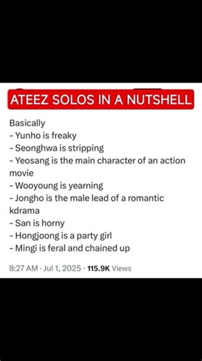 ateez solo mv 💛 #kpopreaction #ateezedit #ateezmeme #ateeznasa #mingiedit #ateezadrenaline #sanedit