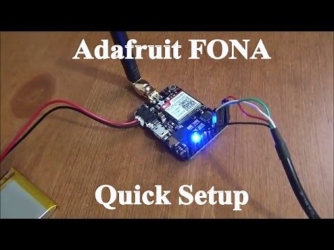 FONA Setup 1: Raspberry Pi IoT: Adafruit FONA Initial Configuration