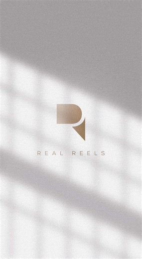 Real reels logo design with lights and shadows #graphicdesign #logo #highlightreel