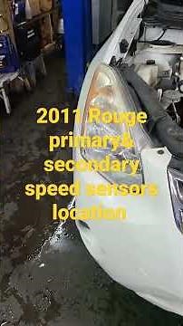 2011-2015 nissan rogue PRIMARY AND SECONDARY SPEED SENSORS LOCATION