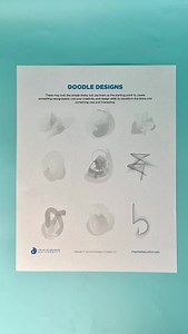 This Doodle Design activity is the perfect way to start the school year. It requires limited materials and allows students to practice their creativity. You can even use this activity to help instill growth mindset concepts! Get your free copy here: https://artofed.info/3WHTWP5 | The Art of Education