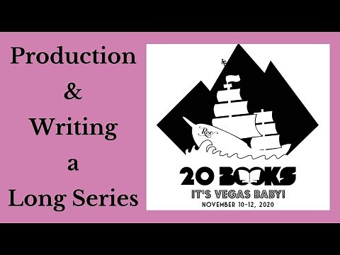 20Books Vegas 2021 Day 1 – Sarah Noffke - Production and Writing of a Long Series