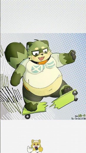 Recently drawn #artwork #furry #fat_furry #fatfur #cute #vore #digitalart