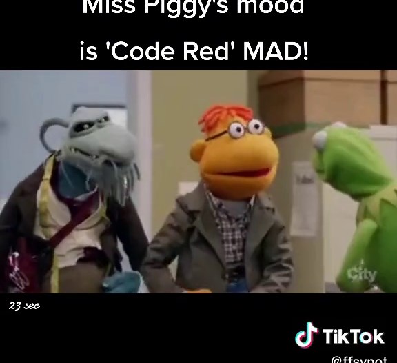 Understanding Miss Piggy's Colour-Coded Mood Warning System with Kermit | Muppets 2015