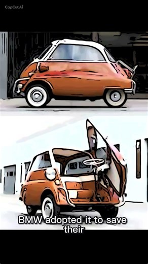 The Front-Door Egg: The BMW Isetta 🚗🥚