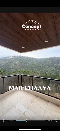 Mar Chaaya near Baabdat 160 SQM Apartment with a Mountain View Price : 230,000$ 2.5% commission 3 Bedroom( 1 Master) 3 bathrooms 2 Parking spots Storage room Heating system installed For more info or to book a viewing 961 3 276 426