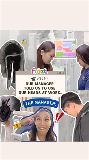 We just took her instructions too literally..... can't blame us right? 😆 | Frozt