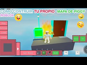 TUTORIAL HOW TO BUILD IN PIGGY / PIGGY ROBLOX