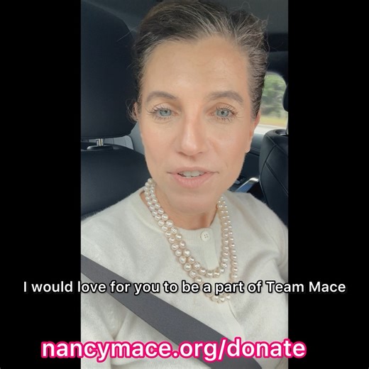 Nancy Mace on Instagram: "We are about to hit our 19,000th contribution, up from 18,000 this morning. We are very close to hitting our goal, $1 gets us there - by midnight tonight - be part of this moment and movement! JUST $1! nancymace.org/donate"