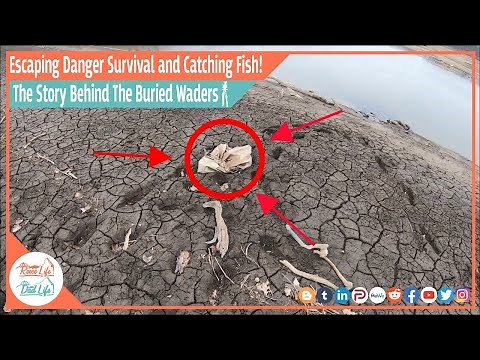 Stuck Waders - Shore Line Fishing Fail - The Big Story + Catching White Bass!!