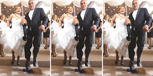 The Wedding Tradition of Jumping the Broom Didn't Actually Derive From Africa