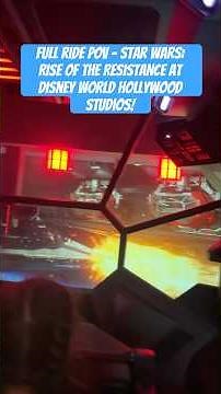 Full Ride POV - Star Wars: Rise of the Resistance | Disney World Hollywood Studios! #disney