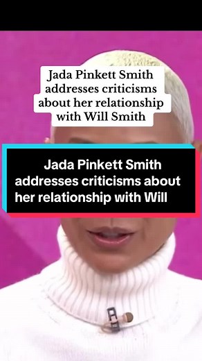 Jada Pinkett Smith addresses criticisms about her relationship with Will Smith #jadapinkettsmith #willsmith #message #today