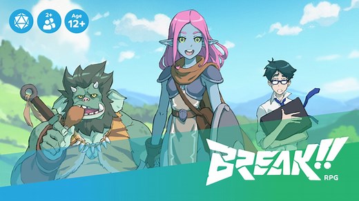 BREAK!! - A TRPG inspired by fantasy videogames and anime
