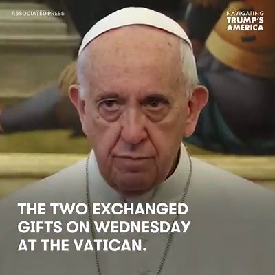 Trump met the pope — and things got a little awkward. | Mic
