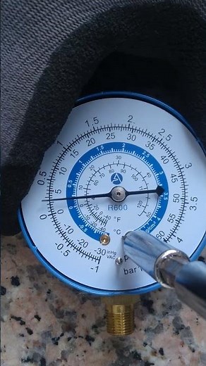 calibrating pressure gauge (low clock adjustment)