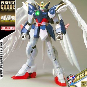 Bandai® PG WING GUNDAM ZERO (PEARL MIRROR COATING VER)